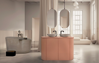 Laat je badkamer stralen met organische elegantie